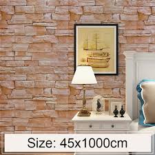 It occupies prime real estate and offers instant texture, color, and pattern. Slate Creative 3d Stone Brick Decoration Wallpaper Stickers Bedroom Living Room Wall Waterproof Wallpaper Roll Size 45 X 1000cm Alexnld Com