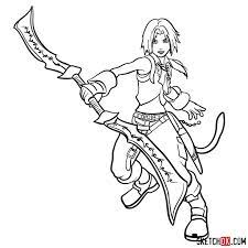 How To Draw Zidane Tribal | Final Fantasy Ix, Final Fantasy, Drawings