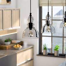 Ebern Designs Yarger 1 Light Single Dome Pendant Reviews Wayfair Kitchen Pendant Lighting Kitchen Lighting Kitchen Pendants