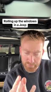 When you want to get all the windows rolled up at once! Have you try this?!  Gotta real get all 4 in there and use your strong hand 🖐️ #tiktok #jeep  #howto #offroad #funny #relatable #fyp
