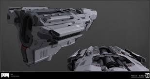 Artstation Doom Bfg Timothee Yeramian Bfg Doom Slayer