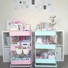Craft Room Storage Dollar Stores Art Supplies Craft Cart Organization Diy Craft Cart Orga Zimmer Einrichten Zimmer Einrichten Jugendzimmer Ideen Furs Zimmer