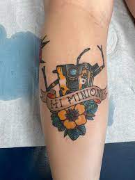 Thought y'all would enjoy my new Claptrap tattoo that my friend designed  for me! : r/borderlands3