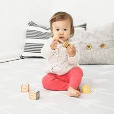Baby Care Play Mat Haute Collection Large Nordic Trails Morning Fog W Arrows Play Mat For Infants Non Toxic Baby Rug Cushioned Baby Mat Waterproof Playmat Reversible Pricepulse