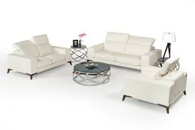 On sale for $915.29 original price $1,016.99 $ 915.29 $1,016.99. Estro Salotti Bolton Italian Modern White Leather Sofa Set By Vig Furniture