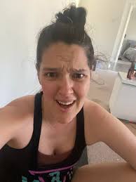 My emotions from my workout today 🤣 1. Pre exercise Happy selfie 2.  Exhausted after warm up (5minutes! 🤣) 3. The 'I've got this' moto during  workout 4. Relieved its over…whilst Harry