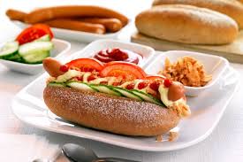 Hot Dog In Dinkel Vollkorn Brotchen Rezepte Hot Dog Brotchen Vollkorn