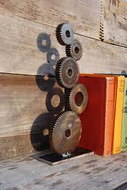 Design toscano sp625 maritime anchor cast iron bookend set. Pin By Arlene Eidt On Bookends Industrial Gears Industrial Bookends Bookends