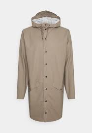 Kostenlose lieferung und rückgabe, schnäppchen & schnäppchen exzellente. Rains Long Jacket Unisex Regenjacke Wasserabweisende Jacke Taupe Zalando De
