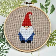 Several great choices to get your cross stitching juices flowing. Gnome Cross Stitch Cross Stitch Kits Stitch Patterns