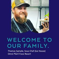 Today we welcome Thomas Sample, Sous Chef for the Ice House, into our Omni… 