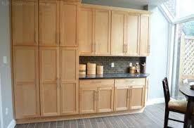 Everything looks brand new 17 years later except for the bottom edges of the mirrors. Bertch Marketplace Kitchen Cabinetry Door Style Visage Square Drawer Style Flat Front Birch Pantry Cupboard Designs Cupboards Design Contemporary Kitchen