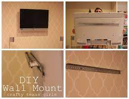 Diy Tv Wall Mount Bracket This Doesn T Bring You To The Tutorial Or Even The Picture Above I Wanted To Family Room Colors Diy Tv Wall Mount Wall Mounted Tv