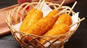 Resep Corn Dog Sosis Mozzarella Jajanan Kekinian Ala Korea Food Fimela Com