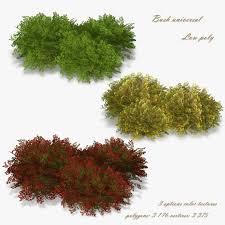 Bush Universal 01 3d Model 3d Model Model Bush