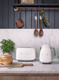 Smeg Goes All White In Time For Christmas And It S Kind Of A Big Deal Smeg Kitchen Smeg Smeg Kitchen Appliances