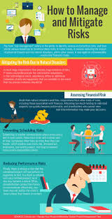 Infographic How To Manage And Mitigate Risks Management Infographic Project Risk Management Risk Management