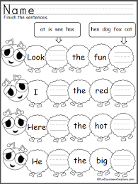This cvc words printable is such a fun way to help early readers work on sounding words out using it is time to start reading cvc words. Caterpillar Sight Word Sentences Made By Teachers