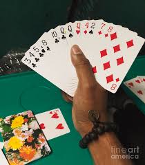 The game is a variation of rummy, but instead of laying your cards out during the game for your opponent to see, you hide them until the game ends. Rummy Game Of Cards Photograph By Pritam Deshmane
