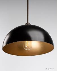 Gold Oil Rubbed Bronze Edison Pendant Light By Dancordero 135 00