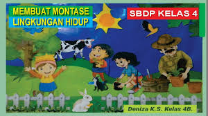 Pada pelajaran seni rupa atau prakarya di sekolah, pasti kamu sering menggambar, baik pegunungan, mobil, kartun, dll. Cara Membuat Montase Tema Lingkungan Hidup Tema 3 Kelas 4 Sd Youtube
