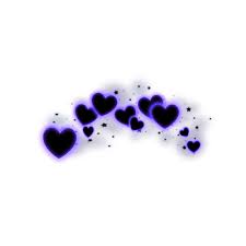 Black Purple Neon Hearts Shine Crown Freetoedit Remixit Cute Emoji Wallpaper Emoji Backgrounds Cute Eyes Drawing