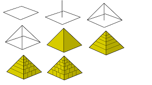 How do you draw a square pyramid? How To Draw A 3d Triangle Novocom Top