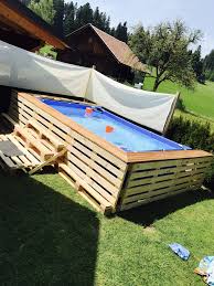 Paletten Pool Diy Pool Ideen Paletten Pool Pool Dekor