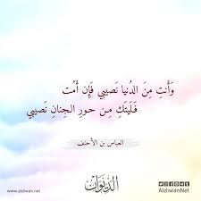 الديوان موسوعة الشعر العربي اقتباس للعباس ابن الأحنف Arabic Calligraphy Poet Calligraphy