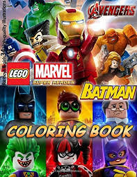 This house was made out of 2 million lego dots. Lego Marvel Avengers Batman Coloring Book For Kids For Boys Girls 34 High Quality Illustrations Acc Books Ltd 9781721550326 Amazon Com Books