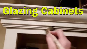 glazing kitchen cabinets