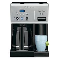 My cuisinart coffee maker was a replacement for a braun that failed in less than 2 months and whose braun carafe broke so easily as well. Cuisinart Coffee Plus 12 Cup Programmable Coffeemaker With Hot Water System