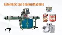 Automatic Metal Can Sealing Machine | Industrial Tin/ Aluminum Can Seaming  Machine for Food&Beverage