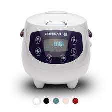 Alibaba.com offers 821 reiskocher products. Reishunger Reiskocher Digitaler Mini Reiskocher 350 W Dampfeinsatz Messbecher Reisloffel Timer Und Warmhaltefunktion Premium Keramik Innentopf 8 Kochprogramme 7 Kochphasen Technologie Led Display 0 6 L Volumen Reis Fur Bis Zu 3 Personen