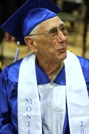 Veteran 94, gets his high school diploma