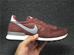 Nike Internationalist White Red Grey Mens Running Shoes 631754 201 Febsale