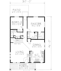 All post and beam locations. Craftsman House Plan 2 Bedrooms 2 Bath 1200 Sq Ft Plan 31 106