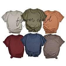 Download Bella Canvas 3001 Heather Fall Color Showcase 2 Bella Canvas 3001 Bella Canvas Bella Canvas Shirts