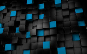 3840x2160 best tigers wallpaper &mediumspace; Cool 44428 High Definition 3d Wallpapers For Desktop Blue Black Black And Blue Cubes Check More At Black And Blue Wallpaper Cool Blue Wallpaper Blue Wallpapers