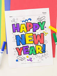 When it gets too hot to play outside, these summer printables of beaches, fish, flowers, and more will keep kids entertained. Free New Year Coloring Pages Fun365