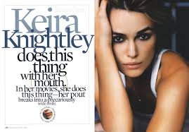 Keira Knightley Does This Thing With Her Mouth