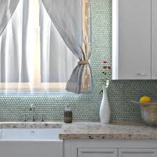 Cute mosaic tiles from menards. All About Penny Tile Penny Tile Bathrooms Backsplashes