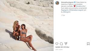 After moving to milan with her mother. Michelle Hunziker Is Criticized For Picture With Daughter Aurora Archyde