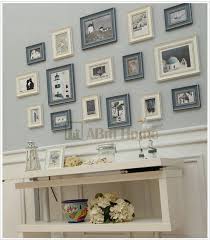 Photo Frame Set Set Of 16 Vintage Photo Frame Collection Etsy Wall Frame Set Photo Frame Collections Photo Frame Wall