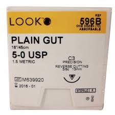 Look Plain Gut Sutures Absorbable Precision Reverse