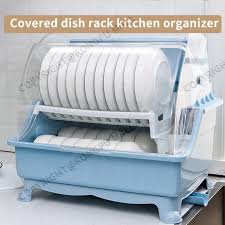 Benefit from and expert advice. Kitchen Organizer Dish Rack With Cover Dish Cabinet With Drainer Kitchen Rack Dish Organizer Plate Storage Kitchen Organizer Shopee Philippines