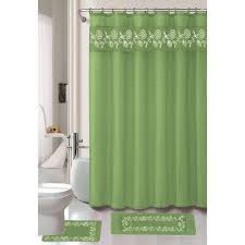 Kashi Home Leaves 15 Piece Floral Bath Set Hooks Purple Bathroom Accessories Purple Bathrooms Lavender Shower Curtain