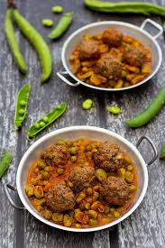 Tajine De Kefta Aux Feves Et Petits Pois Amandine Cooking Tajine Kefta Tajine Kefta