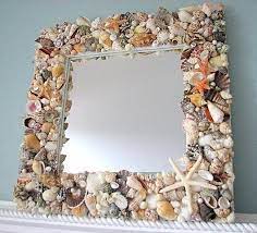 Decorazione Con Conchiglie Cerca Con Google Specchi Con Conchiglie Cornice Con Conchiglie Decorazione Di Conchiglie Di Mare