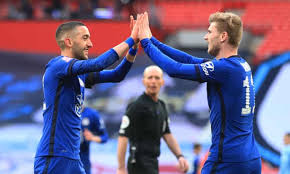 H2h stats, prediction, live score, live odds & result in one place. Hakim Ziyech Fires Chelsea Into Fa Cup Final To End City S Quadruple Dream Fa Cup The Guardian